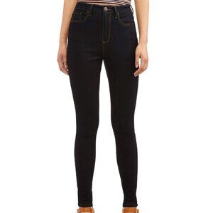 No Boundaries Juniors Dark Wash Skinny Jeans, size 5